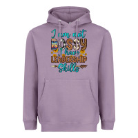 Lavender i am not bossy i have leadership skills Heavyweight Hoodie - OliviaCreatesArt