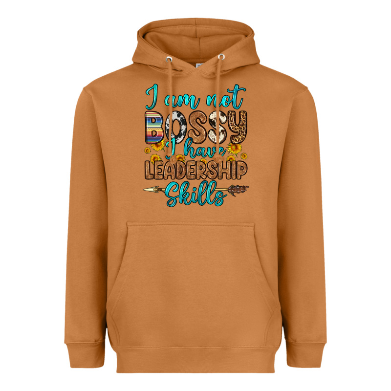 I Am Not Bossy I Have Leadership Skills Heavyweight Hoodie by OliviaCreatesArt | Teevron