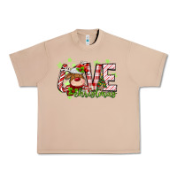 Burro love christmas deer Urban Heavy Tee - MaliasSmallBusiness