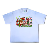 Grape Ice love christmas deer Urban Heavy Tee - MaliasSmallBusiness