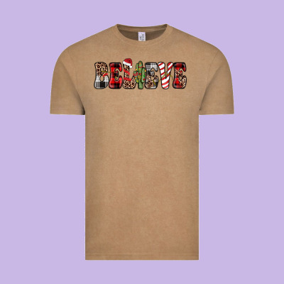 Believe Vintage Tee Designed By Jahusdesignshop