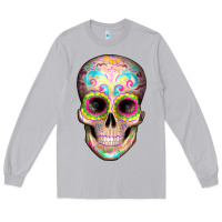 Mexican Skull Long Sleeve Tee | Teevron