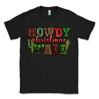 Black Howdy Christmas y'all Classic Tee - NancyCooperArtShop