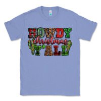 Colony Blue Howdy Christmas y'all Classic Tee - NancyCooperArtShop
