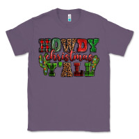 Lavender Howdy Christmas y'all Classic Tee - NancyCooperArtShop
