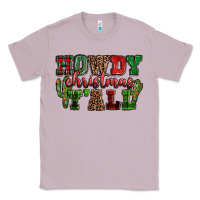 Lilac Howdy Christmas y'all Classic Tee - NancyCooperArtShop