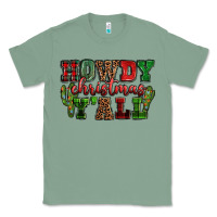 Sage Howdy Christmas y'all Classic Tee - NancyCooperArtShop