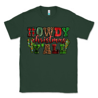 Sports Green Howdy Christmas y'all Classic Tee - NancyCooperArtShop