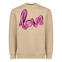 Mushroom valentine's day love balloon Heavyweight Sweatshirt - RanaPortraitStore
