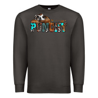 Smoke western cowboy hat punchy Premium Sweatshirt - OliviaCreatesArt