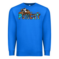 True Royal western cowboy hat punchy Premium Sweatshirt - OliviaCreatesArt