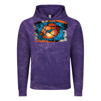 Cloud Purple Basketball Lips Vintage Hoodie - Jasminsmagicworld