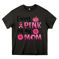 Asphalt i wear pink for my mom sunlower and pumpkin Heavy Core Tee - AdoDesignShop