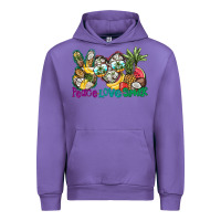 Tulip Peace Love Summer Urban Hoodie - CowhideDigitalArt