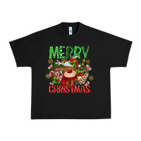 Black merry christmas deer Urban Heavy Tee - MaliasSmallBusiness