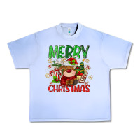 Grape Ice merry christmas deer Urban Heavy Tee - MaliasSmallBusiness