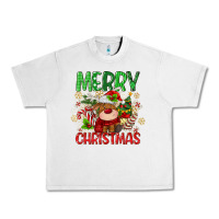 Lunar Rock merry christmas deer Urban Heavy Tee - MaliasSmallBusiness