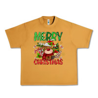 Peanut Butter merry christmas deer Urban Heavy Tee - MaliasSmallBusiness