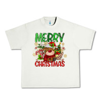 Pistachio merry christmas deer Urban Heavy Tee - MaliasSmallBusiness