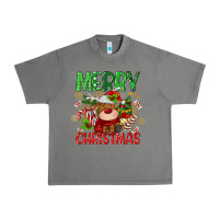 Tornado merry christmas deer Urban Heavy Tee - MaliasSmallBusiness