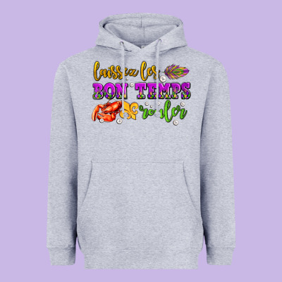 Laissez Les Bon Temps Rouler Olivia  (1) Heavyweight Hoodie Designed By Oliviacreatesart