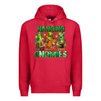 Cardinal St. Patrick's Day gnomes Premium Hoodie - CowGirlArtShop