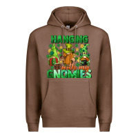 Chestnut St. Patrick's Day gnomes Premium Hoodie - CowGirlArtShop