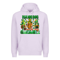Lilac St. Patrick's Day gnomes Premium Hoodie - CowGirlArtShop