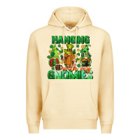 Pina Colada St. Patrick's Day gnomes Premium Hoodie - CowGirlArtShop