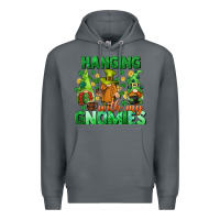 Rock St. Patrick's Day gnomes Premium Hoodie - CowGirlArtShop