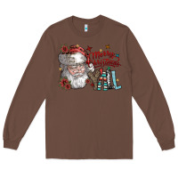Chestnut merry christmas yall Long Sleeve Tee - SublimationCraftShop