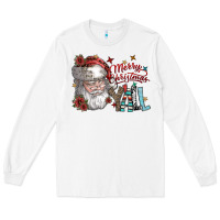 White merry christmas yall Long Sleeve Tee - SublimationCraftShop