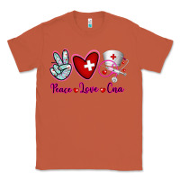 Copper Peace Love Cna Classic Tee - RanaPortraitStore