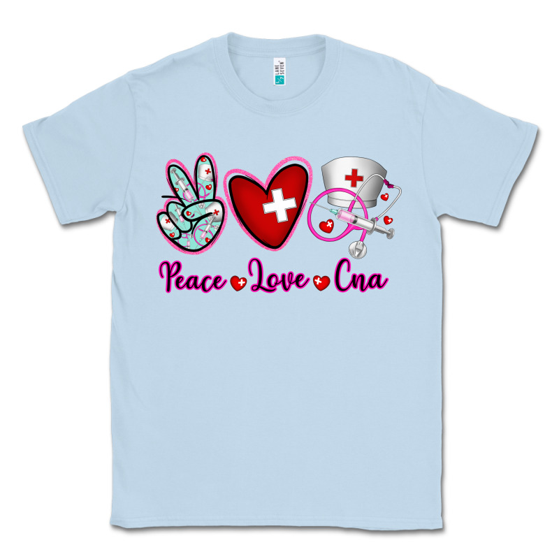 Peace Love Cna Classic Tee by RanaPortraitStore | Teevron