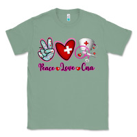 Sage Peace Love Cna Classic Tee - RanaPortraitStore
