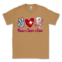 Toasted Coconut Peace Love Cna Classic Tee - RanaPortraitStore