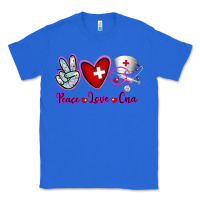 True Royal Peace Love Cna Classic Tee - RanaPortraitStore