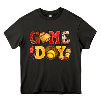Asphalt game day softball Heavy Core Tee - AdoDesignShop