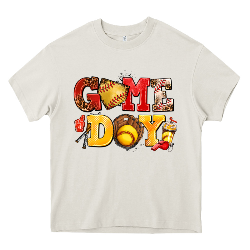 Game Day Softball Heavy Core Tee by AdoDesignShop | Teevron