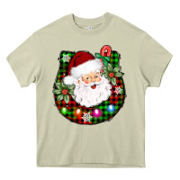 Mossy horseshoe santa Heavy Core Tee - AdoDesignShop