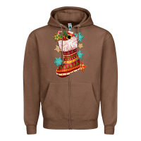 Chestnut christmas Zipper Hoodie - CowGirlArtShop