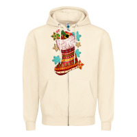 Sandshell christmas Zipper Hoodie - CowGirlArtShop