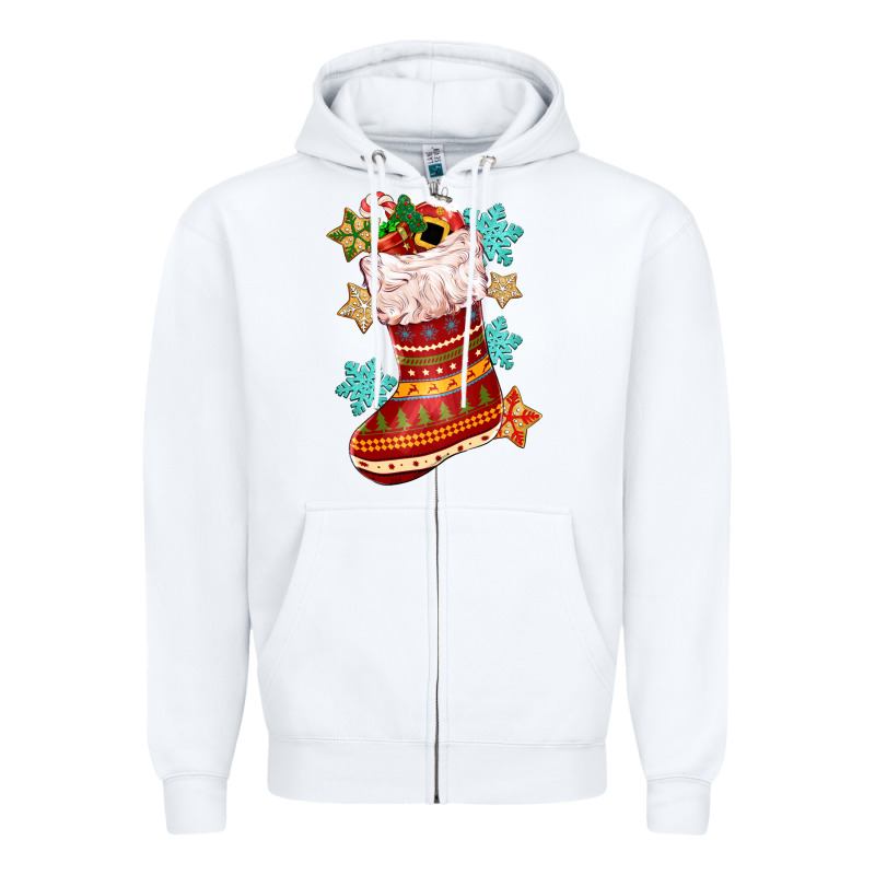 Christmas Zipper Hoodie by CowGirlArtShop | Teevron