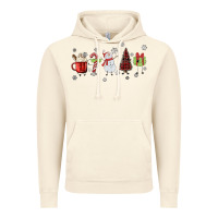 Vintage Artic Cartoon Christmas Characters Vintage Hoodie - MaliasSmallBusiness