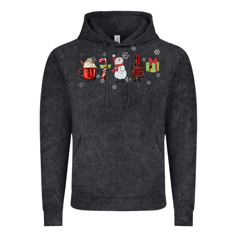 Cartoon Christmas Characters Vintage Hoodie by MaliasSmallBusiness | Teevron