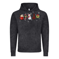 Vintage Black Cartoon Christmas Characters Vintage Hoodie - MaliasSmallBusiness
