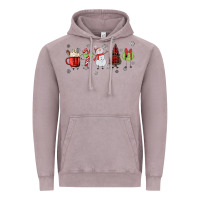 Vintage Zinc Cartoon Christmas Characters Vintage Hoodie - MaliasSmallBusiness
