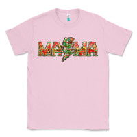 Bubblegum Pink Mama Christmas lightning bolt Classic Tee - NancyCooperArtShop