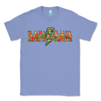 Colony Blue Mama Christmas lightning bolt Classic Tee - NancyCooperArtShop