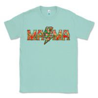 Seafoam Mama Christmas lightning bolt Classic Tee - NancyCooperArtShop
